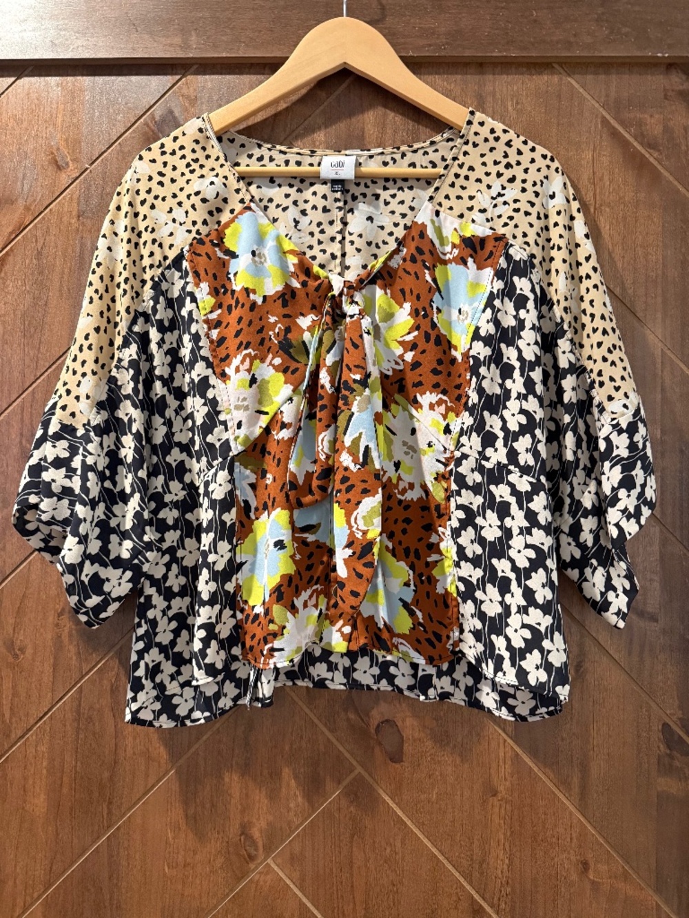 Cabi Patchwork Top – Style #6508 (XL)